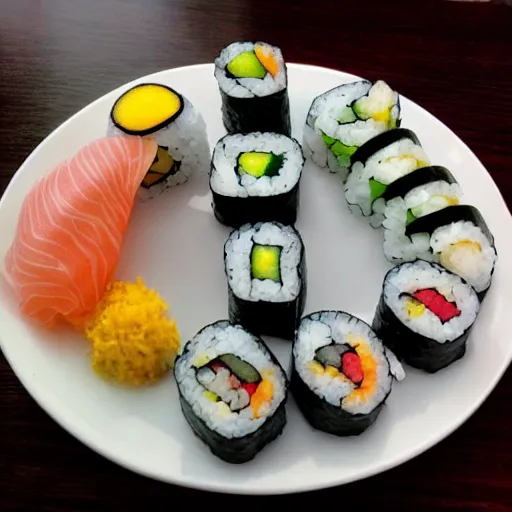 Image similar to a sushi monster