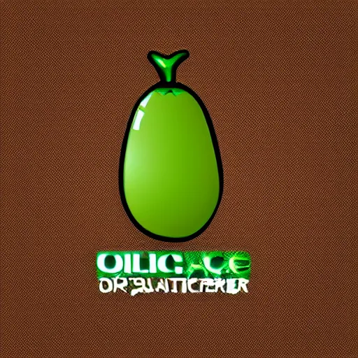 Image similar to logo inspired by a pickle, 2d, clip art