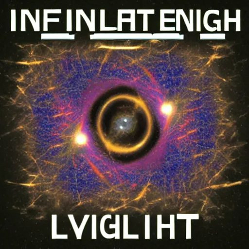 Image similar to infinite light, infinite darkness