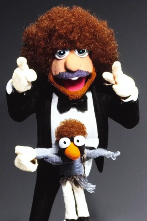 Image similar to jeff lynne as a muppet