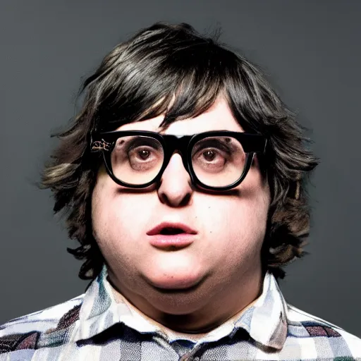 Prompt: andy milonakis as a goat, goat body, human head, glasses, anthropomorphic, 4 k, photorealistc, high details