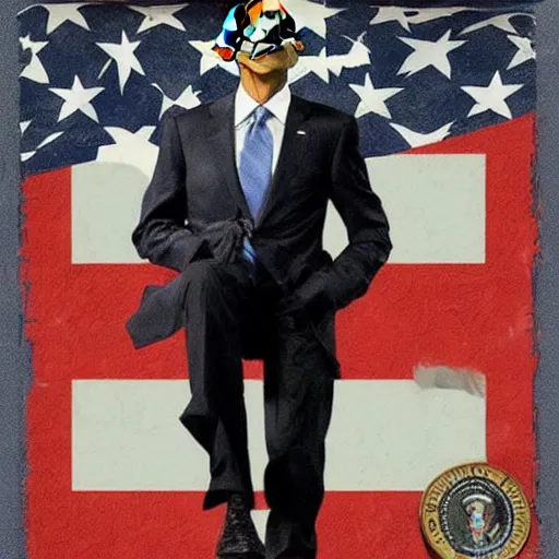 Image similar to evil obama