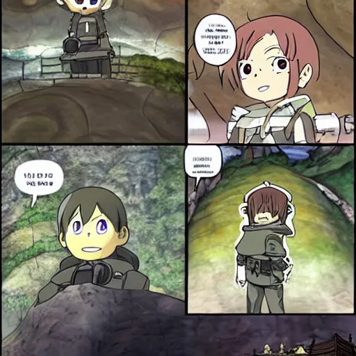 Prompt: Silvio Berlusconi in made in abyss, scenery, ultra detailed