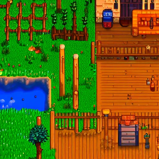 Image similar to stardew valley photorealistic photo 4 k