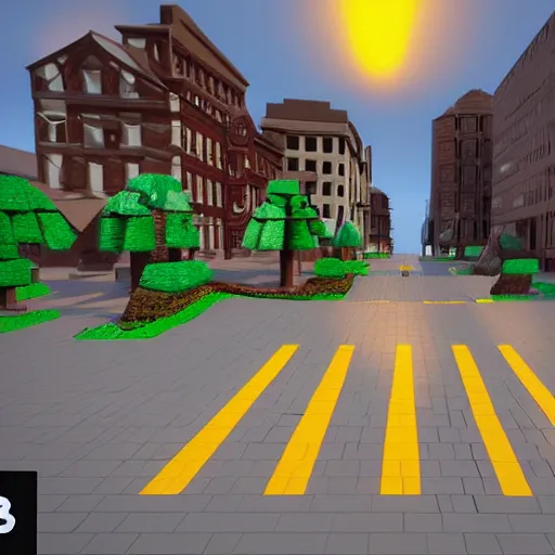 ROBLOX Crossroads on LEGO Ideas.