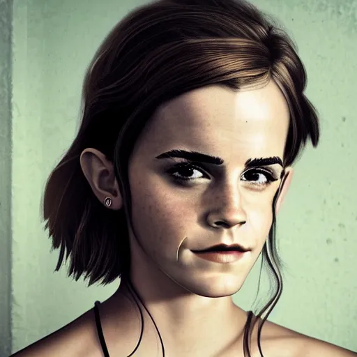 Prompt: emma watson is a pickle!!!, highly detailed, cinematic, extremely high quality, hd, 4 k, 8 k, professional photographer, 4 0 mp, lifelike, top - rated, award winning, realistic, detailed lighting, detailed shadows, sharp, no blur, edited, corrected, trending