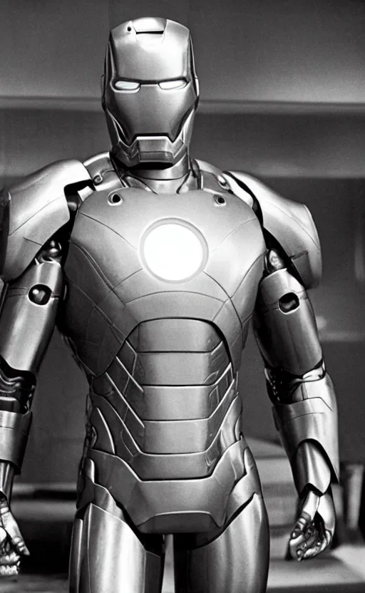 Image similar to Still of George Costanza as Iron Man