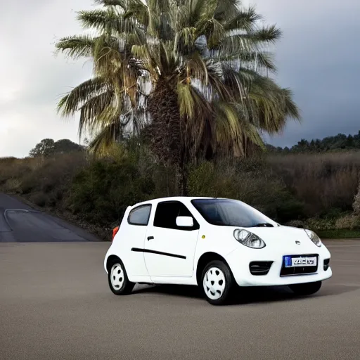 Prompt: a photo of a 2010 nissan micra k13