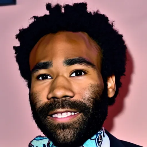 Prompt: donald glover's happiest moment in life