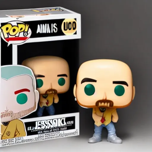 Prompt: jesse pinkman as a funko pop