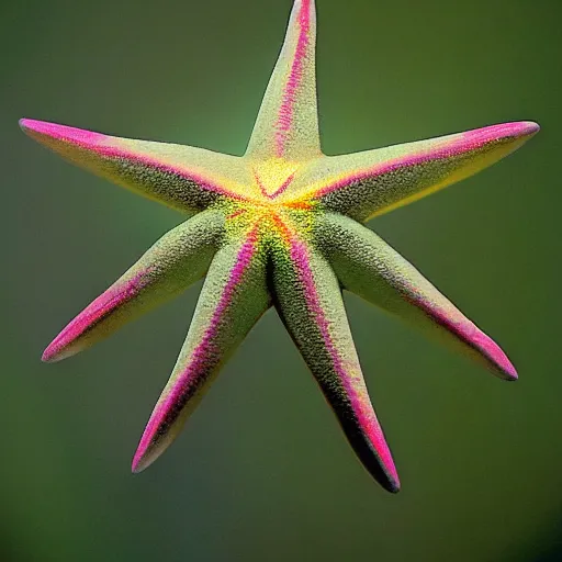 Image similar to national geographic professional photo of starmie, award winning