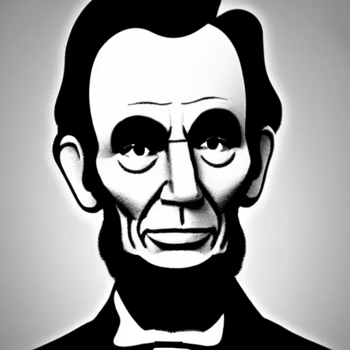 Prompt: Abraham Lincoln as a Pixar character