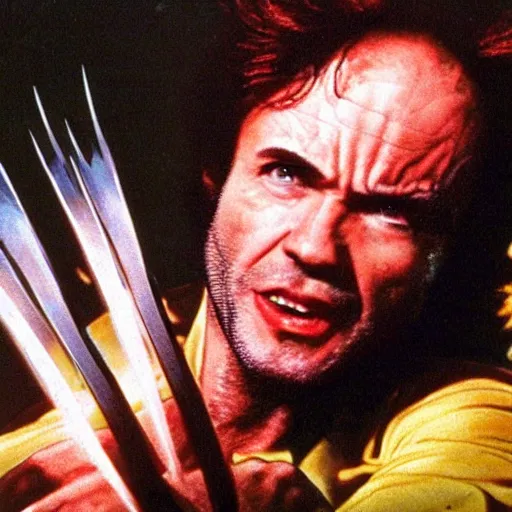 Prompt: clint howard as wolverine