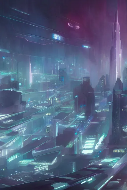 Image similar to concept art of a futuristic city citizen inspired by joi from bladerunner 2 0 4 9