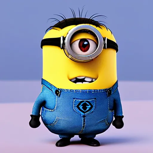 Image similar to a minion photorealistic, photography