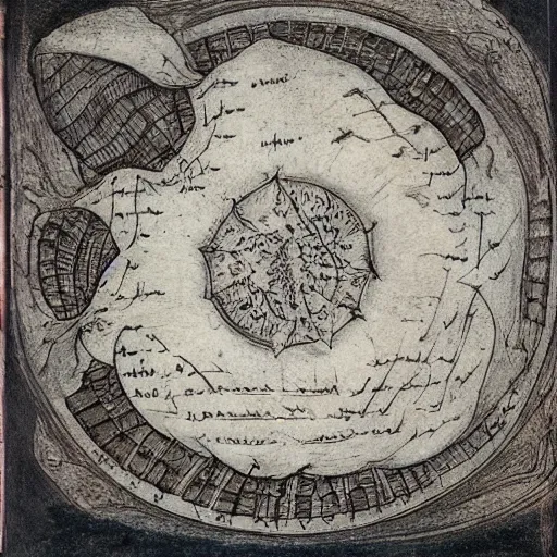 Prompt: bloodborne in the voynich manuscript