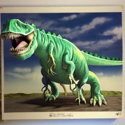 Image similar to dinosaur