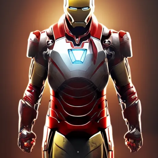 Prompt: ironman as an assassins creed protagonist, highly detailed, 8 k