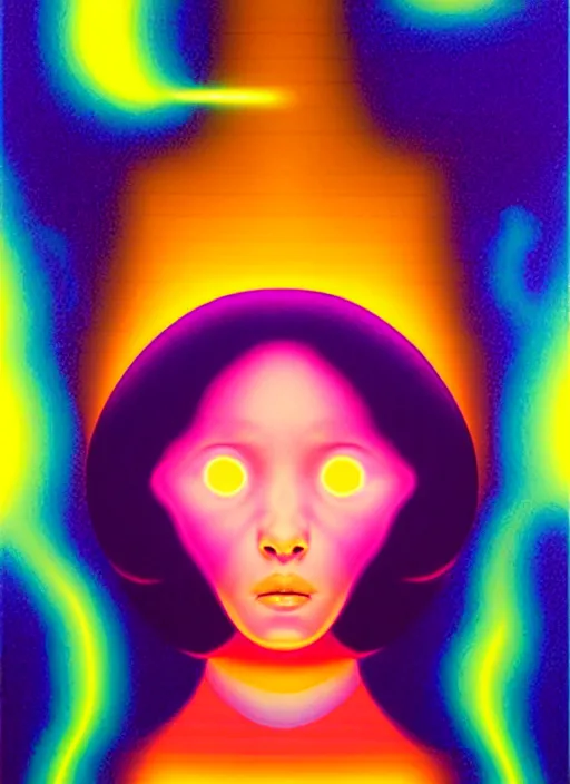 Prompt: womans aura by shusei nagaoka, kaws, david rudnick, airbrush on canvas, pastell colours, cell shaded!!!, 8 k