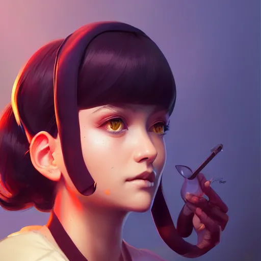 Image similar to a portrait of a beautiful toad mayor, art by ilya kuvshinov and wlop and artgerm and josan gonzalez, digital art, highly detailed, intricate, sharp focus, trending on artstation hq, deviantart, pinterest, unreal engine 5, 4 k uhd image