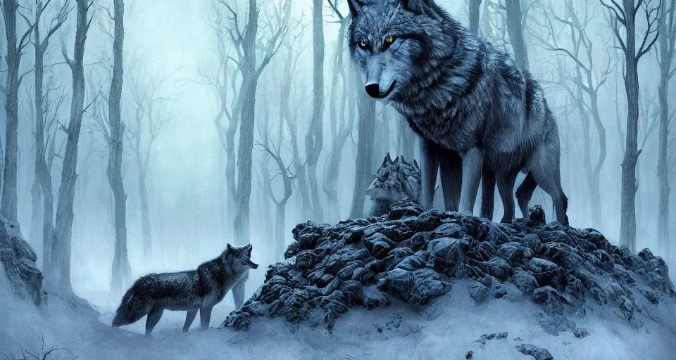 Art Spotlight: The Wandering Wolf - BlenderNation