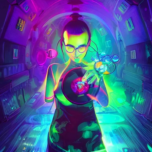 Image similar to skill magic geek inside matrix deepdream radiating a glowing aura stuff loot legends stylized digital illustration video game icon artstation lois van baarle, ilya kuvshinov, rossdraws,