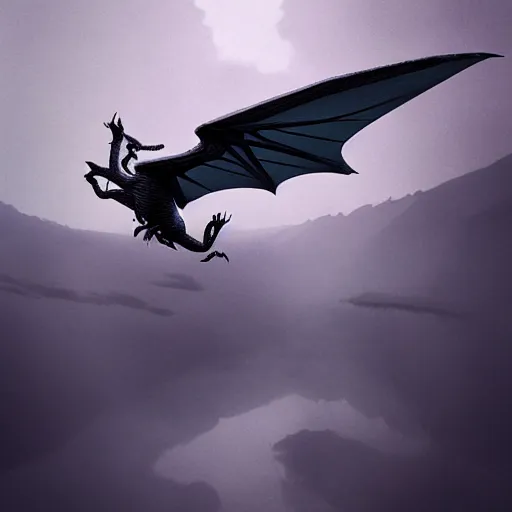 dragon, huge wings, bad weather ， spitfire ， | Stable Diffusion | OpenArt