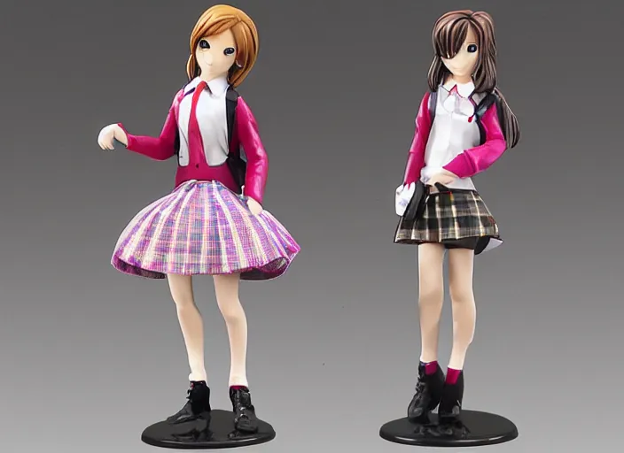 Image similar to Image on the store website, eBay, Full body, 80mm resin figure of Female school students