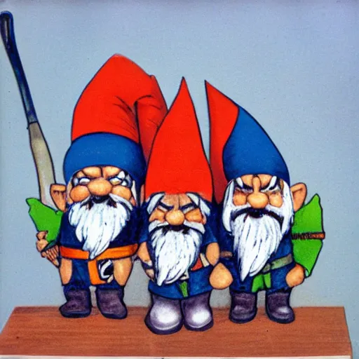 Prompt: gnomes 1 9 8 0