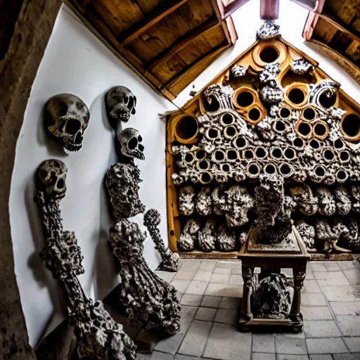 Image similar to Kostnice v Sedlci, Sedlec Ossuary