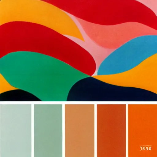 Image similar to most popular 1 9 6 0 s color palette