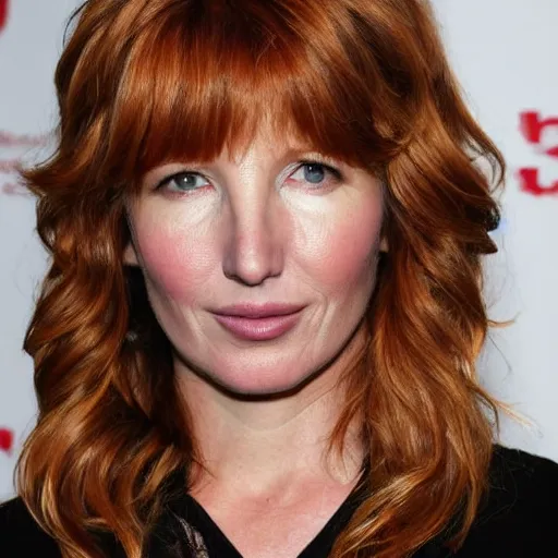 Image similar to award winning portrait of kelly reilly as a young man!!! bare ears, short!! brown!! hair and hazel!!! eyes, stubble