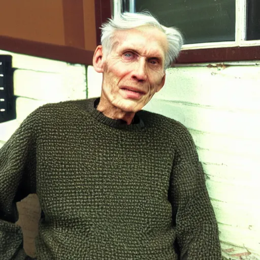 Prompt: A photograph of old Jerma985 in his eighties with short hair who looks like Jerma985 wearing a sweater in the 2010s, Jerma985, looks like Jerma985, taken in the late 2010s, taken on a 2010s Camera, realistic, hyperrealistic, very realistic, highly detailed, very detailed, extremely detailed, detailed, digital art, trending on artstation, headshot and bodyshot, detailed face, very detailed face, very detailed face