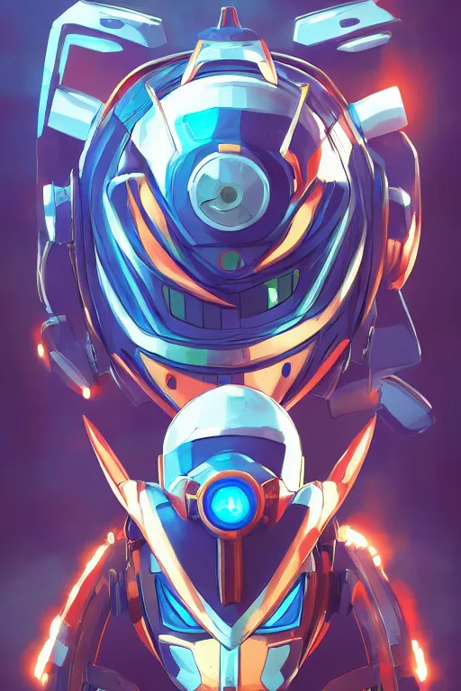 Image similar to robot ninja mask helmet megaman x zero rockman 2 0 2 2 switch game boss legacy collection fanart artsation, art gta 5 comics, behance hd by jesper ejsing, by rhads, makoto shinkai and lois van baarle, ilya kuvshinov, rossdraws global illumination ray tracing