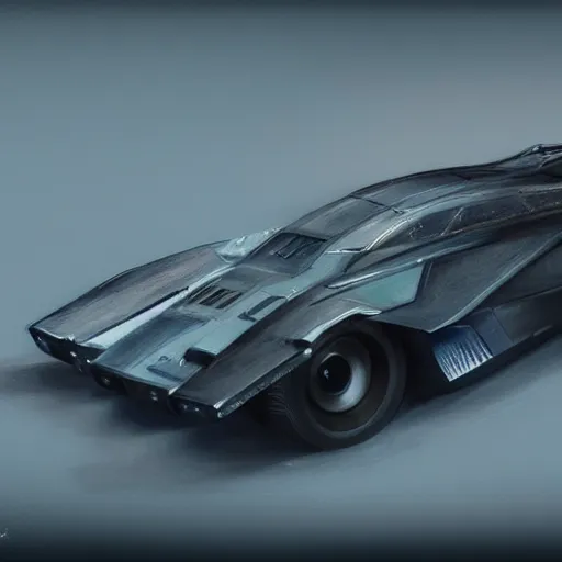 Image similar to Police Spinner, Blade Runner Car, concept art, 2049, illustration by George Hull Design, 8k