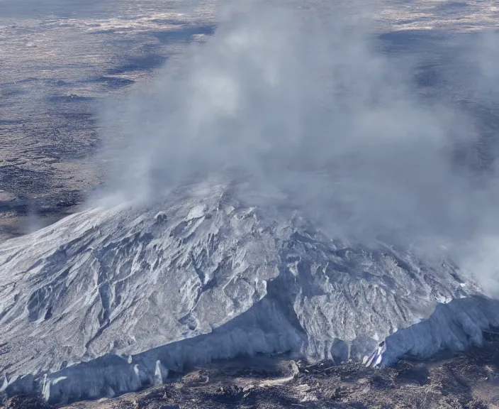 Prompt: 4 k hd, high detail photograph of kilimanjaro, shot with sigma f / 4. 2, 2 5 0 mm sharp lens, wide shot, consistent, isometric view, volumetric lighting, high level texture render