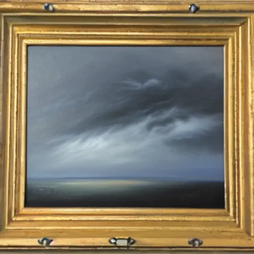 Image similar to “ oil panting of storm ”