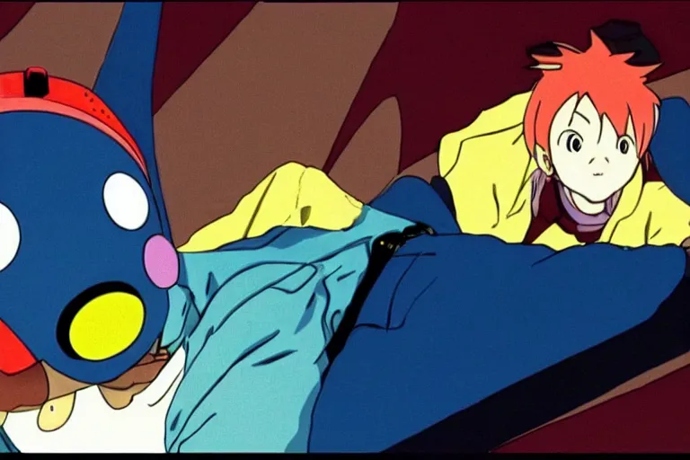 Prompt: FLCL (2000), ryan gosling