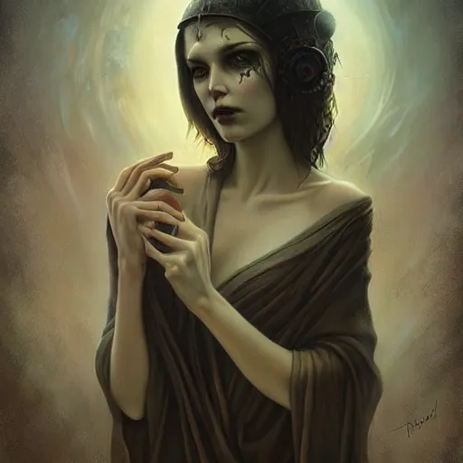 Image similar to lovecraftian monster by tom bagshaw