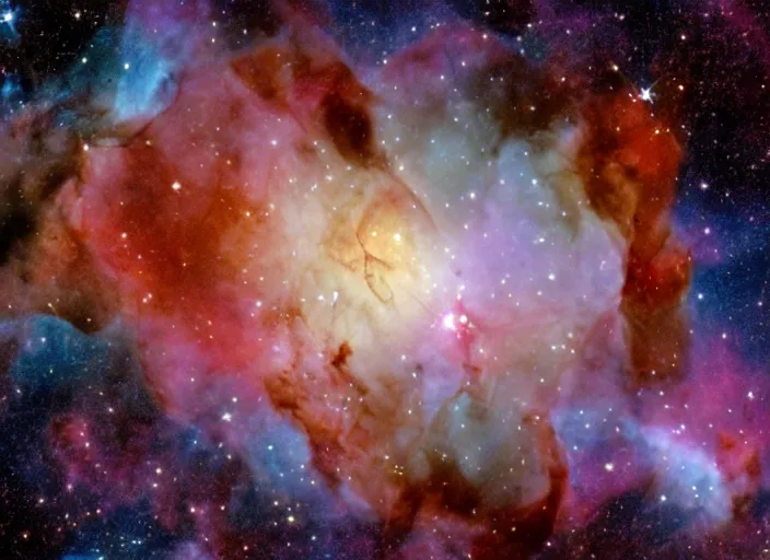 Image similar to james webb space telescope imagery of the carina nebula