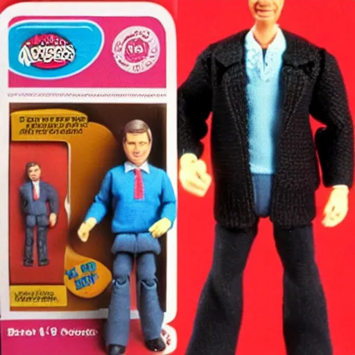 Image similar to “mr rogers as a 1980s Kenner action figure”