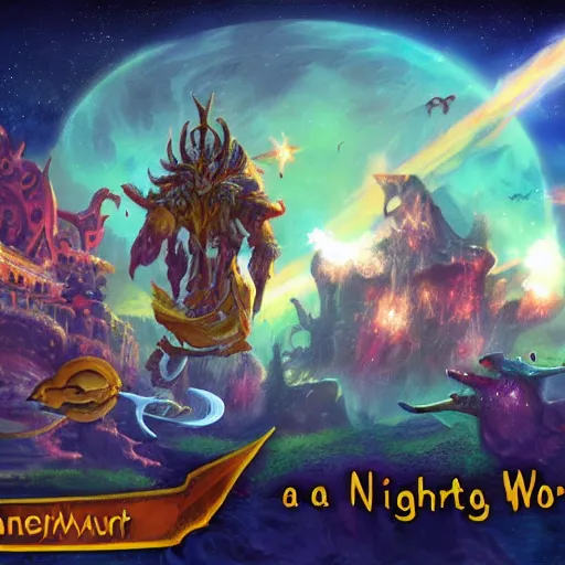 Prompt: a postcard from a nightmar world,