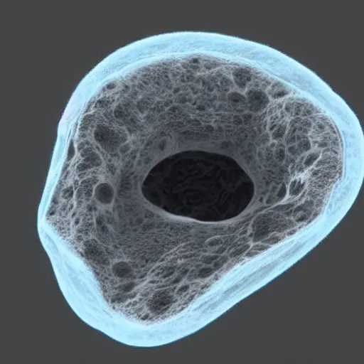 Image similar to 3 d ultrasound imagery of a human embryo at 2 weeks