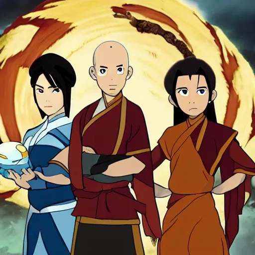 Image similar to avatar the last Airbender