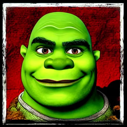 Prompt: Shrek