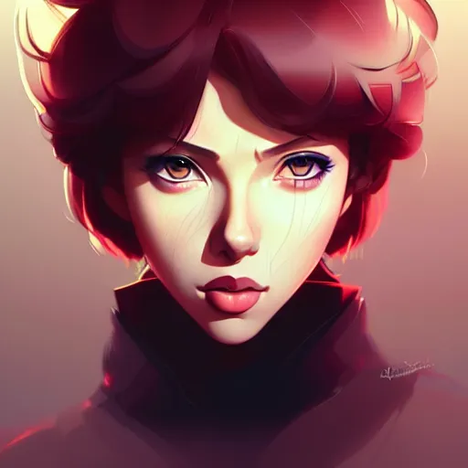 Prompt: scarlett johansson, portrait shinkai makoto studio ghibli studio key hideaki anno sakimichan stanley artgerm lau rossdraws james jean marc simonetti elegant highly detailed digital painting artstation pixiv