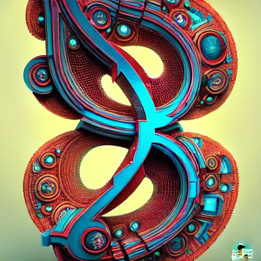 Prompt: ultra detailed scifi design of the the letter A in a generative 3D style, Grotesk font, Graphic Design, uppercase letter, asymmetrical, fungal, intricate concept art, triadic color scheme, by alphonse mucha and Mandelbrot, octane render, 4k,