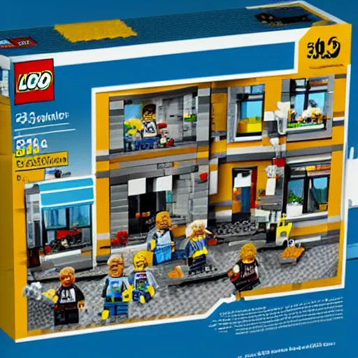 Image similar to promotional photo of meth lab lego set