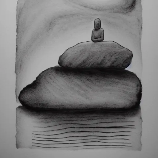 Image similar to zen, ink