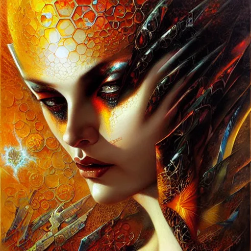 Image similar to Divine Chaos Engine by Karol Bak